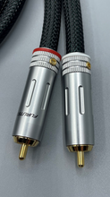 Load image into Gallery viewer, Furutech FA-aS21/FP-160(G) Unbalanced Locking RCA Cable Pair 1.5 Meter