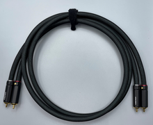 Load image into Gallery viewer, Furutech FA-aS21/FP-110(G) Unbalanced Locking RCA Cable Pair-.5 Meter