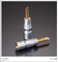 Load image into Gallery viewer, Furutech U-4.1T/FP-200B(G) 4 Conductor Speaker Cable Pair-8 Foot