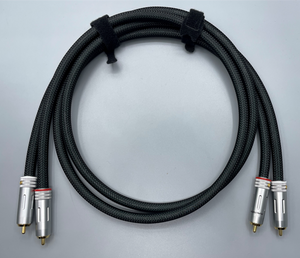 Furutech FA-aS21/FP-160(G) Unbalanced Locking RCA Cable Pair 1.5 Meter