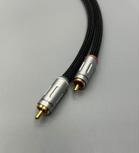 Load image into Gallery viewer, Gotham Audio-Furutech 10012 GAC-1 Ultra Pro Unbalanced RCA Cable Pair-.5 Meter
