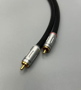 Gotham Audio-Furutech 10012 GAC-1 Ultra Pro Unbalanced RCA Cable Pair-.5 Meter