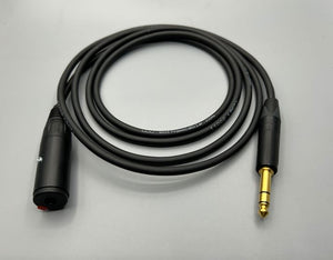 Gotham Audio-Neutrik 11001 Star Quad Balanced Headphone Extension Cable-2 Meter