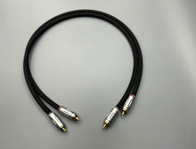 Load image into Gallery viewer, Gotham Audio-Furutech 10012 GAC-1 Ultra Pro Unbalanced RCA Cable Pair-.5 Meter

