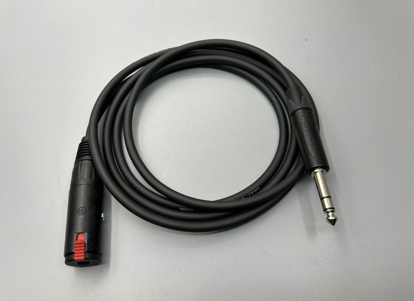 Gotham Audio-Neutrik 10801 GAC3 Neumann Balanced Headphone Extension-75 Inches