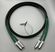 Load image into Gallery viewer, Furutech FA-aS21/FP-160(G) Unbalanced Locking RCA Phono Cable Pair-1 Meter
