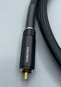 Furutech FX-Alpha-Ag Coaxial/FP-110 (G)  SPDIF Digital Cable-1.5 Meter