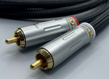 Load image into Gallery viewer, Furutech FA-aS21/FP-160(G) Unbalanced Locking RCA Cable Pair-1 Meter
