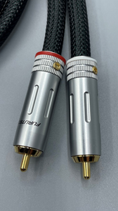 Furutech FA-aS21/FP-160(G) Unbalanced Locking RCA Cable Pair-3 Feet
