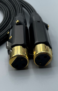 Furutech FA-aS21/FP-601-602(G) Balanced XLR Cable Pair-1.5 Meter