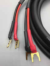 Load image into Gallery viewer, Gotham Audio 50040 Speaker Cable Pair Spade-2 Meter
