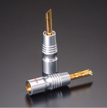Load image into Gallery viewer, Furutech U-2T/FP-200B(G) 2 Conductor Speaker Cable Pair-2 Meter
